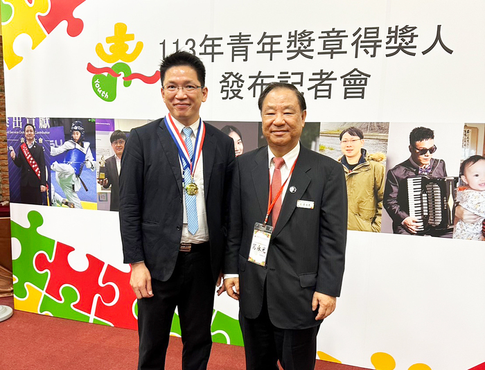 National Outstanding Youth: Professor Guo-En Chang of CCU's Department of Mechanical Engineering Receives the China Youth Corps Medal Award